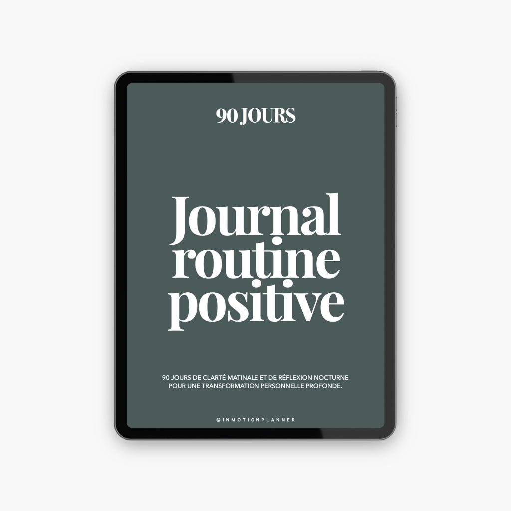 Journal Routine Positive - 90 jours