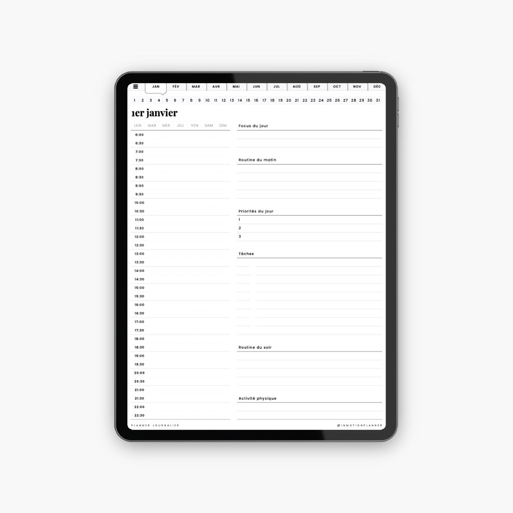Planner digital Journalier 365 - Image 2