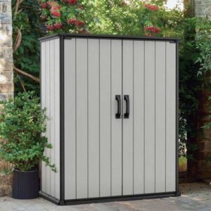 Keter Premier tall Grey 1400L Garden storage 4×2 ft 1704mm 1400mm