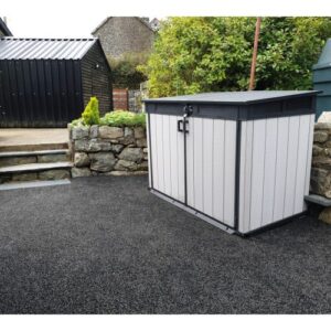 Keter 6 x 3 Oakland Grande Store Heavy Duty Plastic Shed – Grey