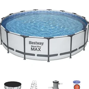 Bestway Pro max Swimming pool with pump (L) 4.57m x (H) 107cm