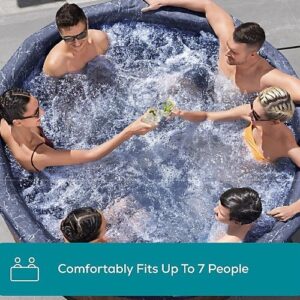 Lay-Z-Spa Toronto AirJet, 7 Person Foam Wall Hot Tub