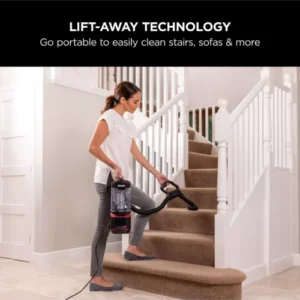 Lift-Away NV602UKT Upright Vacuum Cleaner with TruePet, Red