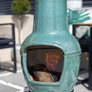 La Hacienda Trentham Clay Chiminea (H)82.2cm (W)38cm