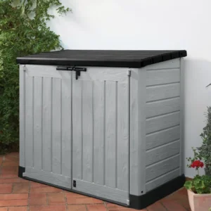 Keter Store It Out Max Grey 1200L Pent Garden storage 1250mm 1455mm